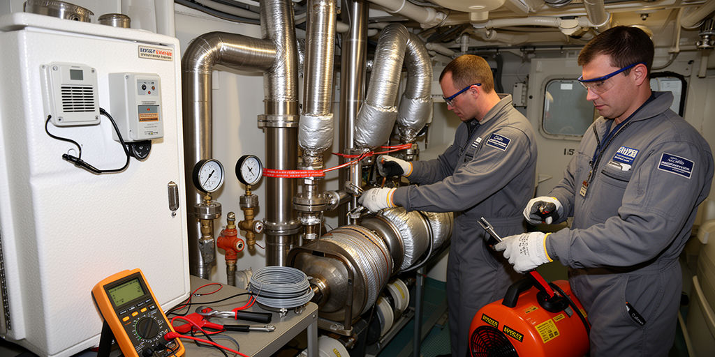 Антиобледенительная защита противопожарной системы