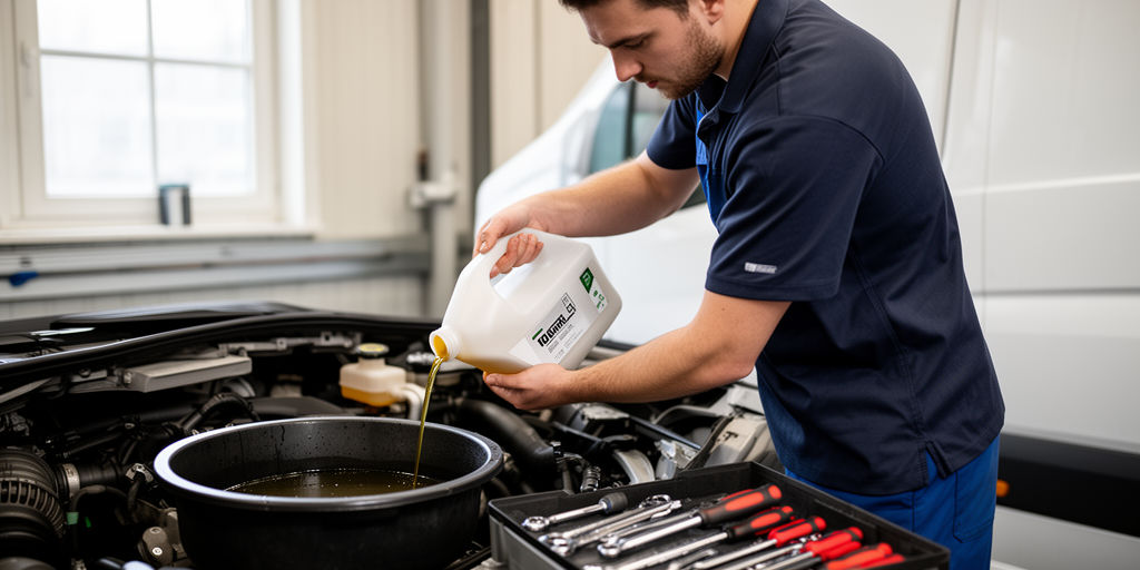 Сервисная смена: замена масла в двигателе