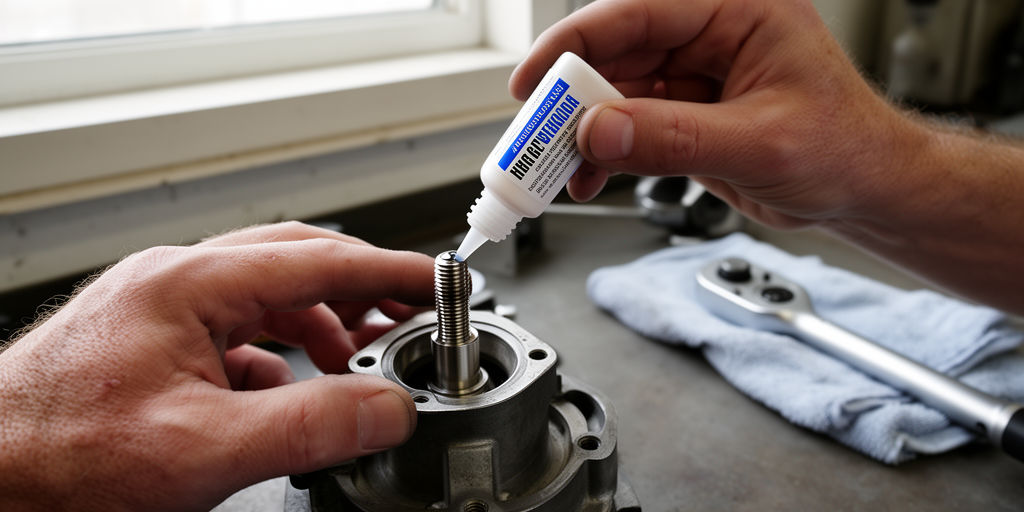 Применение анаэробного состава на резьбе