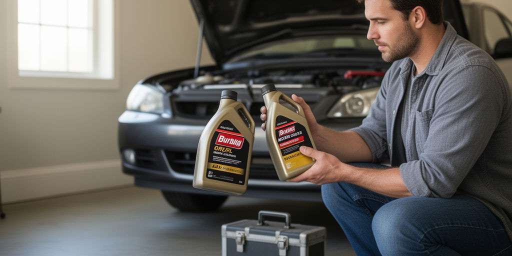 Сравнение масел в гараже
