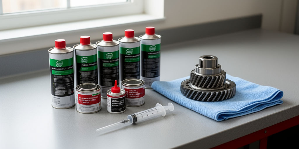 Подготовка смазочных материалов и инструментов