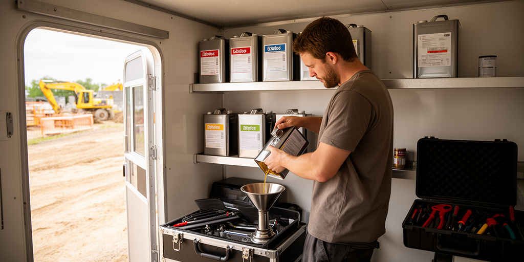 Склад и подготовка смазочных материалов