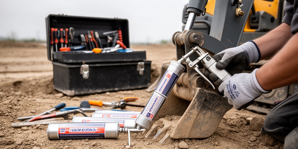 Смазка мини-экскаватора