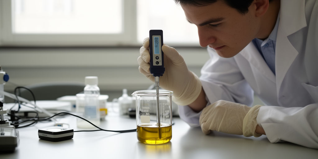 Проверка вязкости и температуры