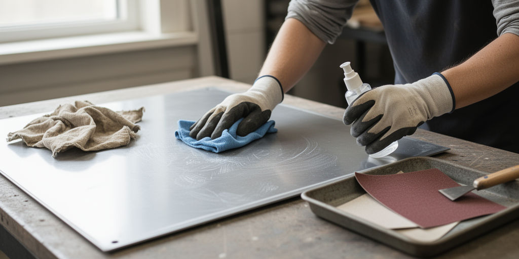 Очистка и обезжиривание металла