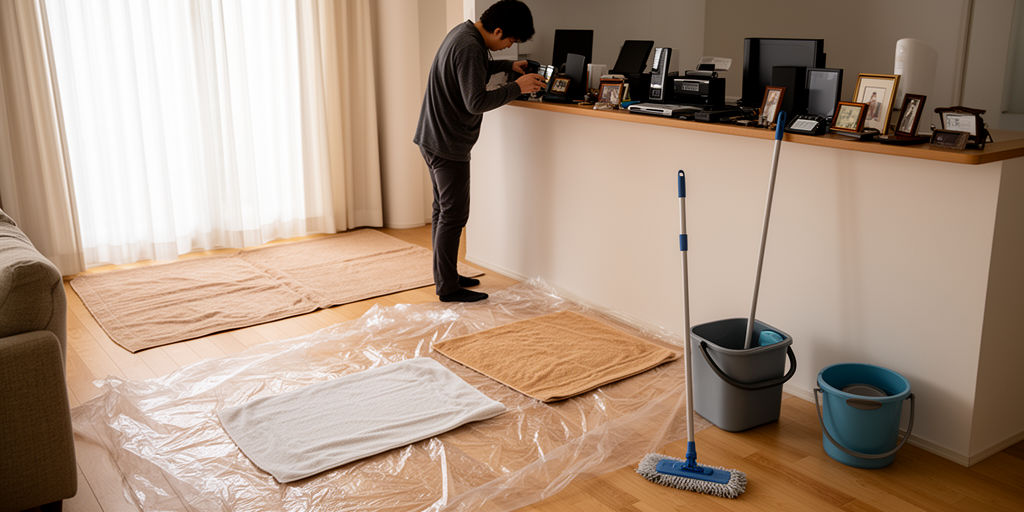 Защита жилья и быстрая уборка при протечке