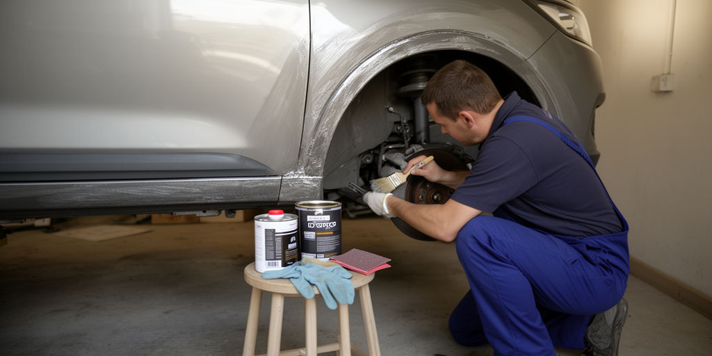 Подготовка арки колеса к защите